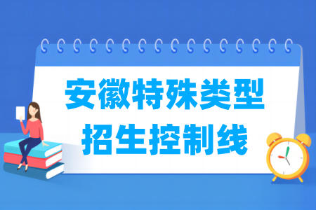 2024安徽高考特殊类型招生控制线多少分