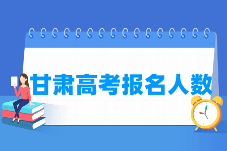 甘肃高考报名人数统计表（含2015-2024历年）