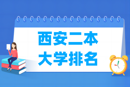 西安二本大学排名及分数线（理科 文科）