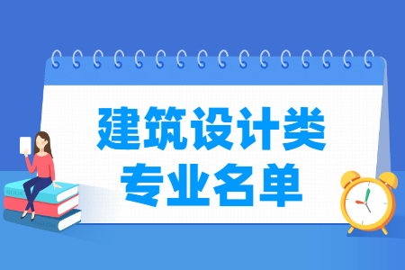 建筑设计包括哪些专业-建筑设计类专业目录及专业代码（职业本科）